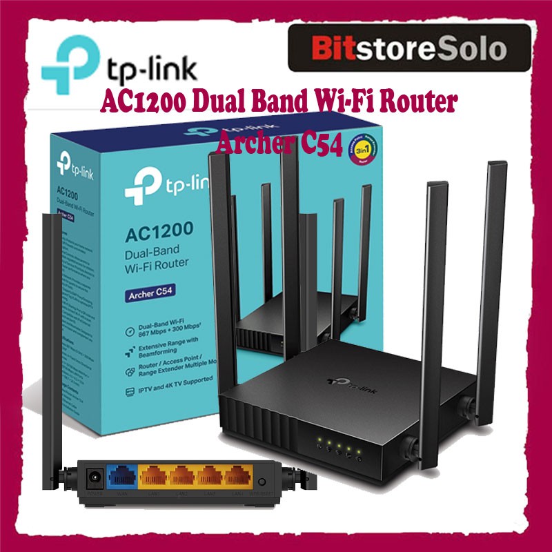 Wi fi роутер tp link archer c54 обзор