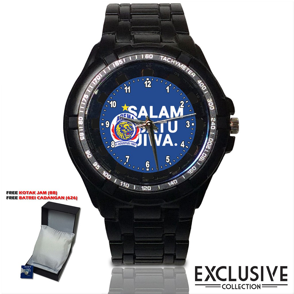 Jam Tangan  AREMA MOTIF 4 Bagus