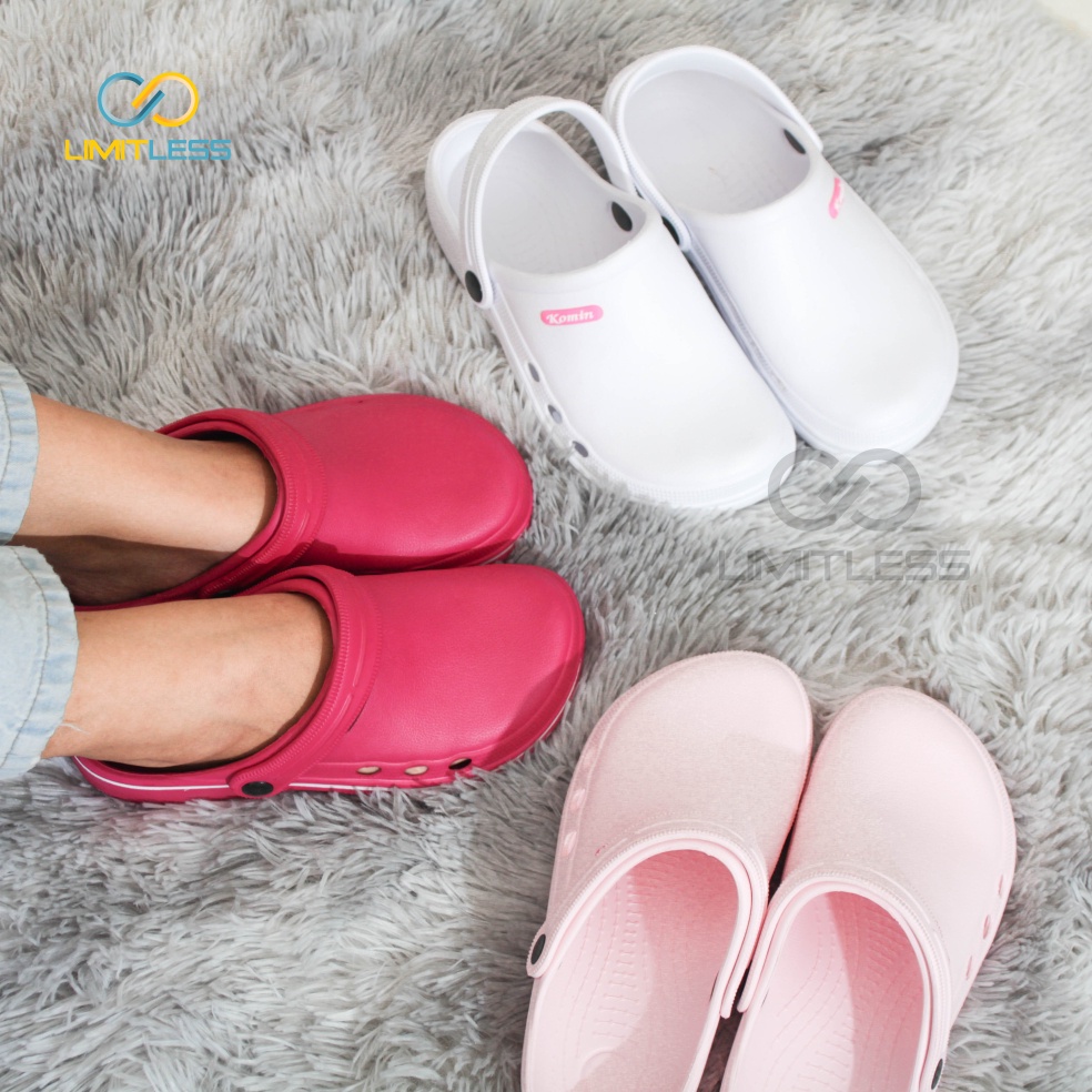 Zerolimit - Sandal Baim Wanita Kekinian Sandal Slip On Wanita Casual Sendal Rumahan Slop Cewek Nyaman Terbaru