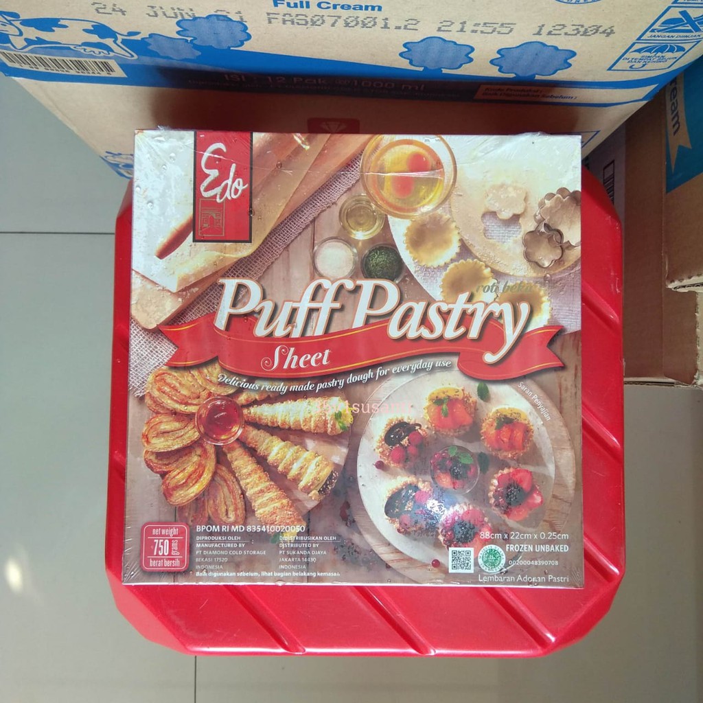 

EDO PUFF PASTRY SHEET 750 GRAM
