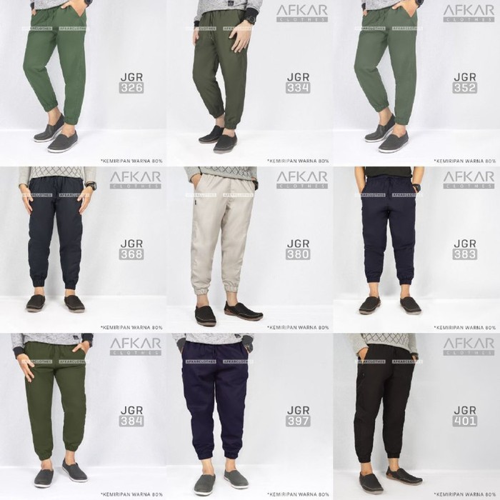 berkualitas Celana Sirwal Jogger Modis Afkar Clothes JGR