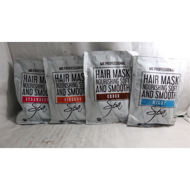 kemasan sachet - Mx hair mask proffesional / masker rambut mx original