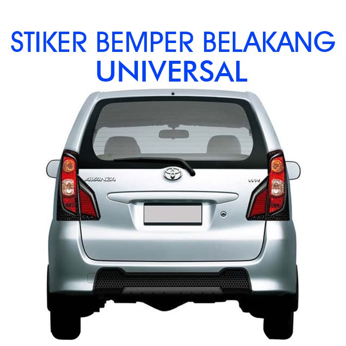 Stiker Bemper Mobil Agya Ayla Avanza Sigra Belakang GT1