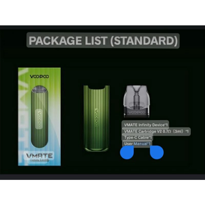 mesin v matte original invinty