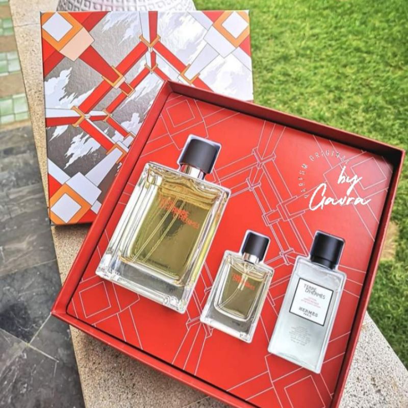 Parfum Original He*mes Terre d'hermes Pure Parfum Gift Set