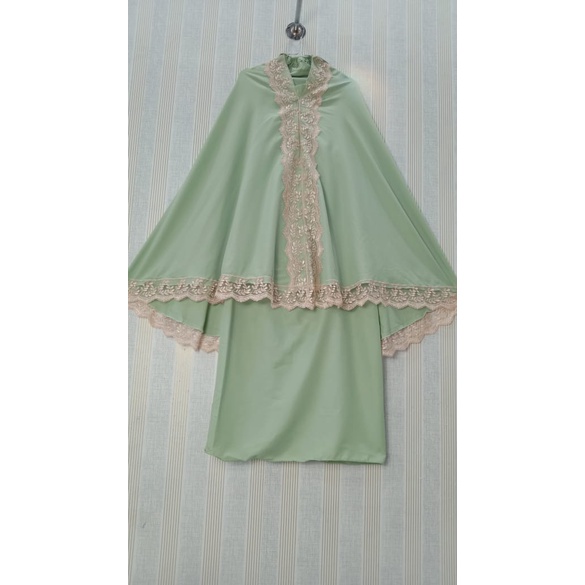 MUKENA KHADIJAH &amp; SHIREN  anak tanggung niqob purdah burqa khimar baju muslim