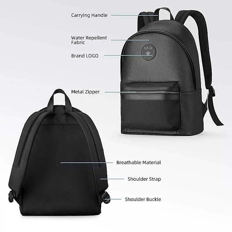 MR1733 Tas Mark Ryden Ransel Ringan Pria Cowok Sekolah Waterproof