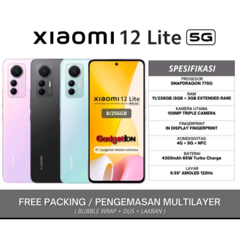 xiaomi 12 lite 8/128