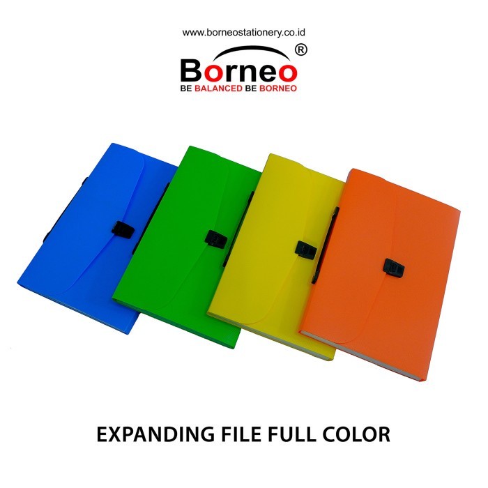 

Borneo Expanding File Folio 4508 Full Color