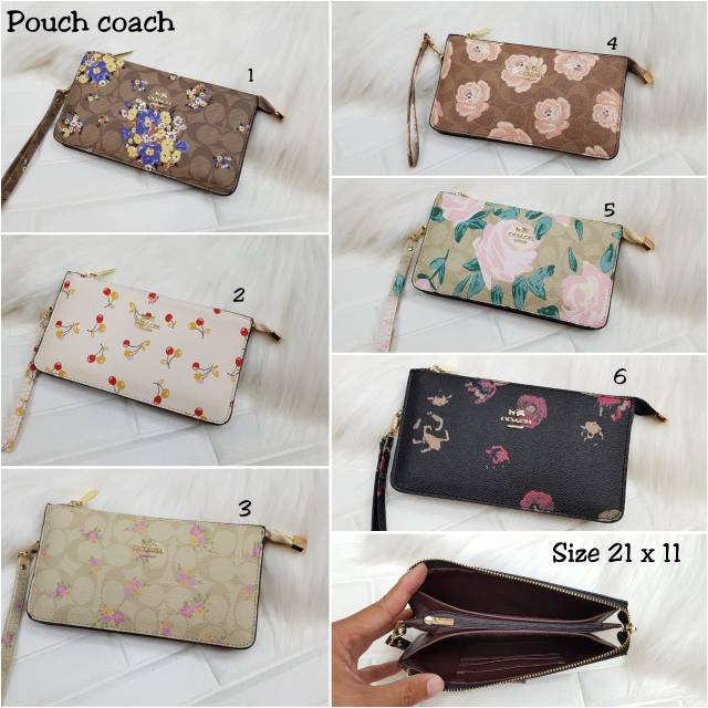 Pouch HP Coach Flower Import