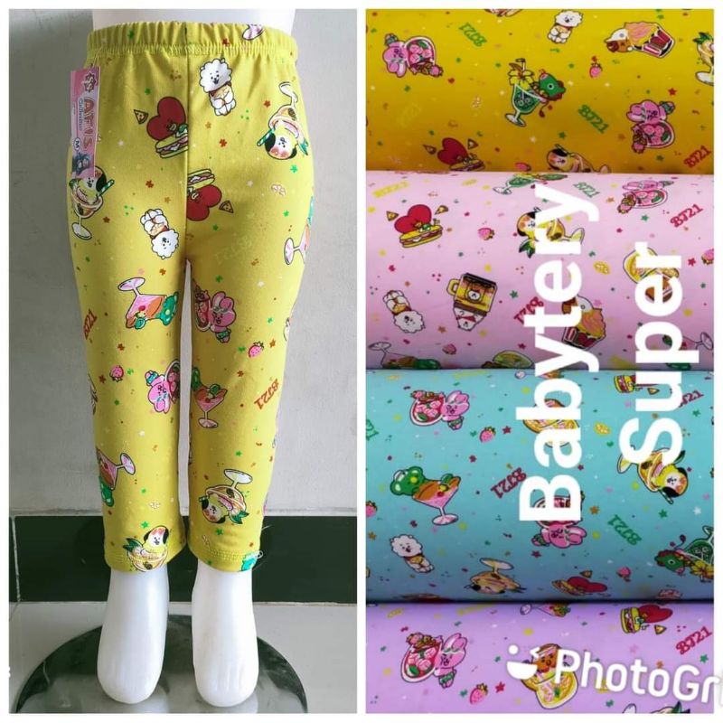 LEGGING ANAK 6 bulan - 8 tahun HALUS DAN LEMBUT