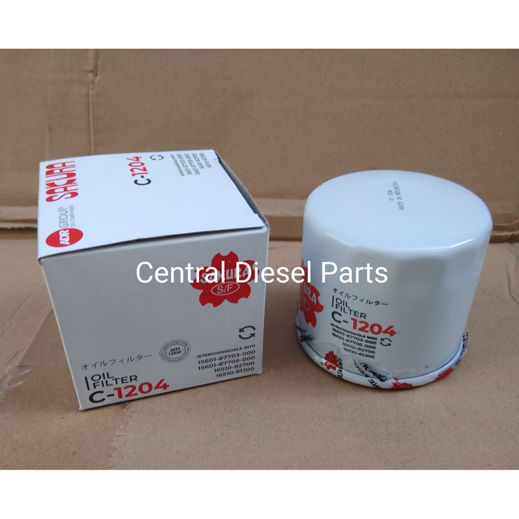 Filter Oli Oil Filter Suzuki Ertiga Karimun APV Forsa Iqnis C-1204 C1204 Sakura