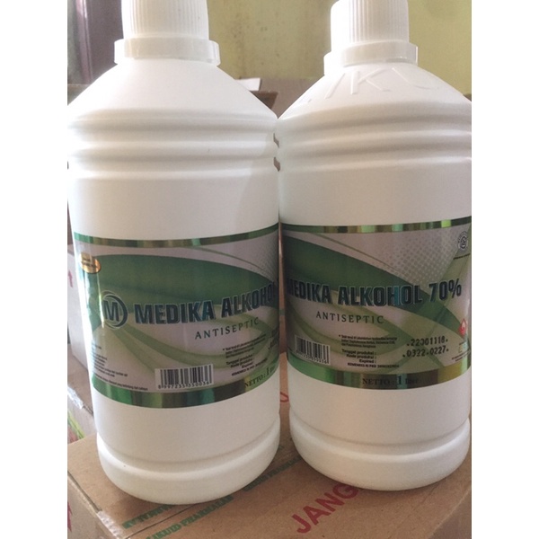alkohol 1 liter 70% Medika