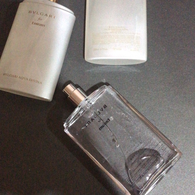 Bvlgari emirates man edt 50ml dan aqva divina 50ml
