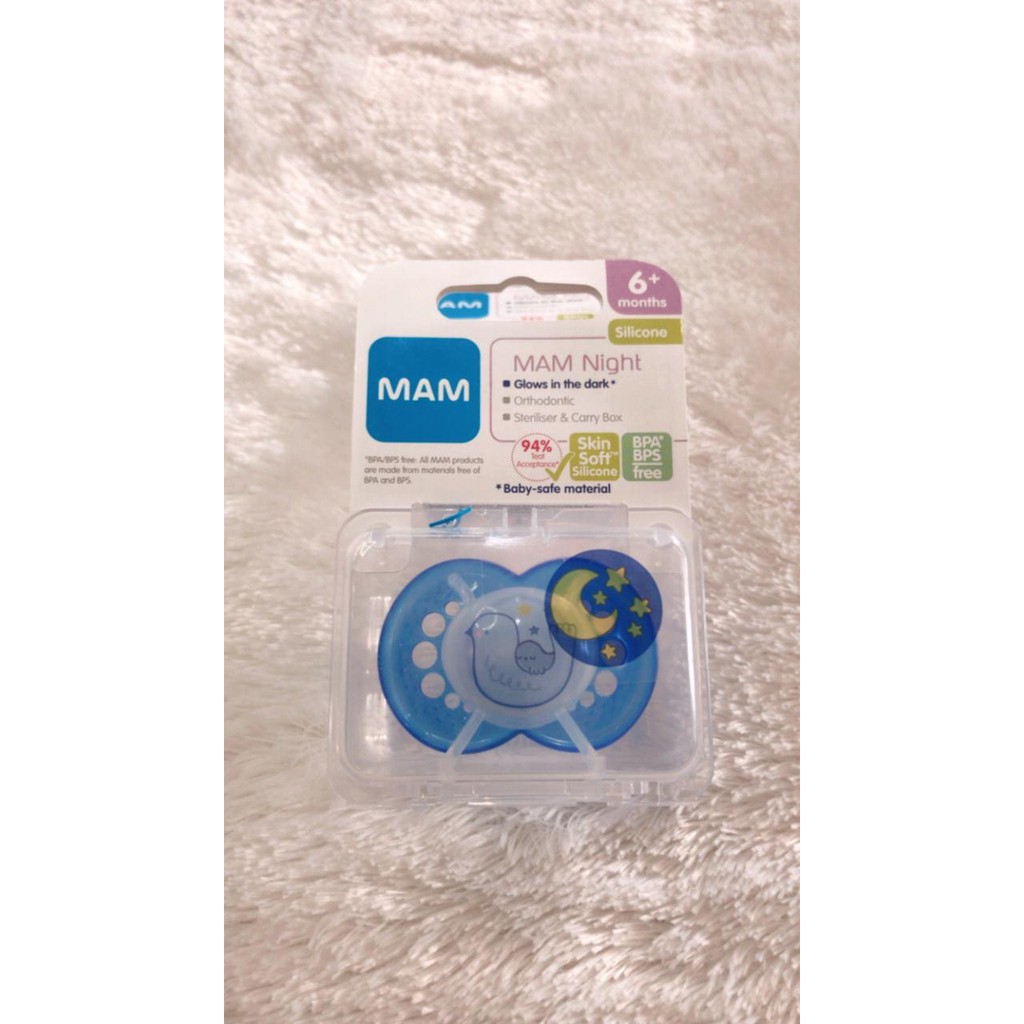 MAM PACIFIER NIGHT 6+ (GLOW IN THE DARK)