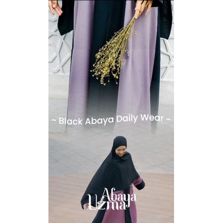 Abaya Uzma Terbaru Original Hijab Hayuri
