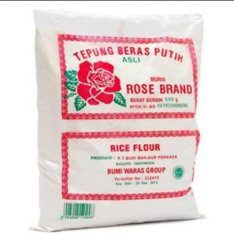 

Tepung Beras Putih Rose Brand khusus Bandung