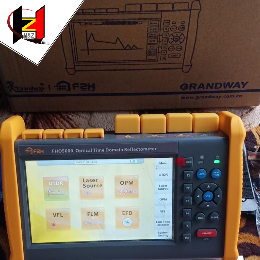 OTDR Grandway FHO5000 3 Lamda / Optical Time Domain Reflectometer FIber Optik