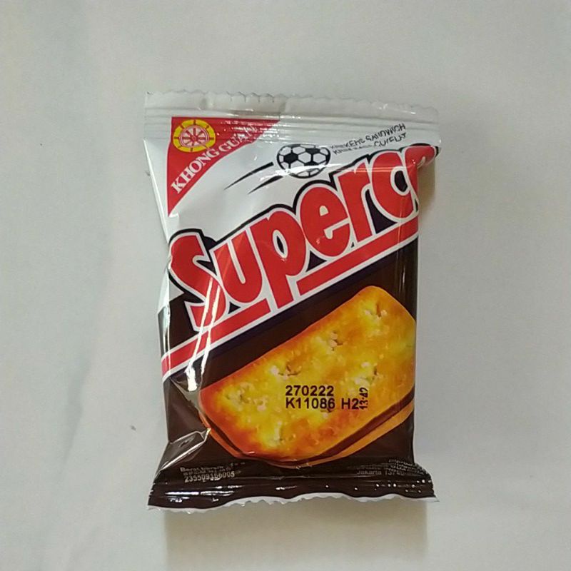 

Khong Guan Superco 12 gram Krackers Sandwich Rasa Coklat