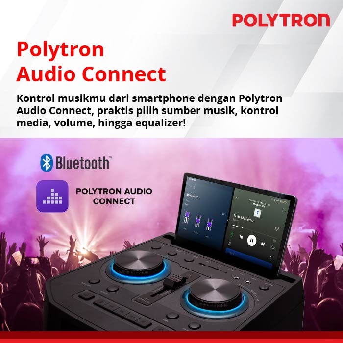 POLYTRON Active Speaker PAS 10D28 / PAS10D28 Spiker Aktif