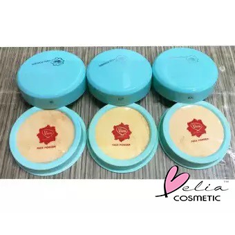 ❤ BELIA ❤ VIVA Face Powder Bedak Doos Hijau Tabur 25g