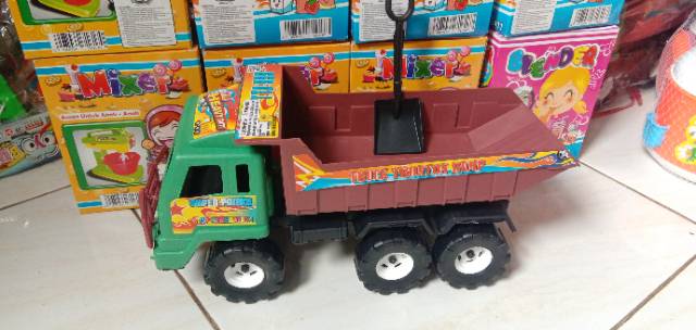 TTD 999 Mainan truck ukuran sedang truck mainan pengangkut pasir mainan anak edukasi terlengkap