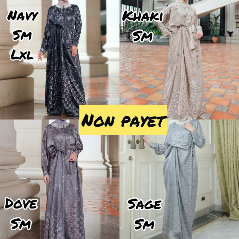 semesta series dress tunik vanillahijab SISA KOKO ANAK DOVE