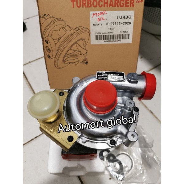 turbo charger panther pick up model oil