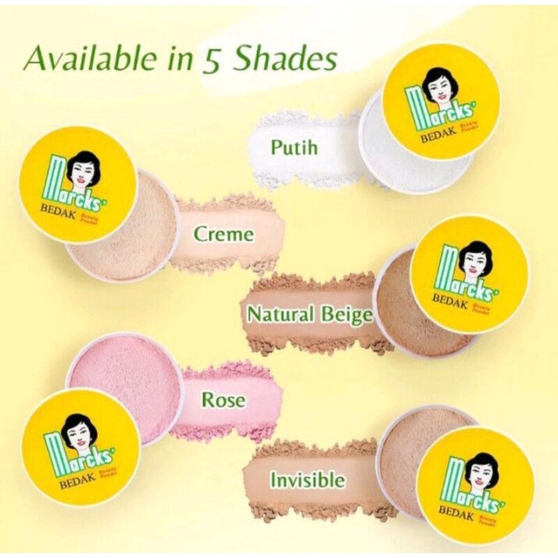 Bedak Marcks Beauty Powder / Bedak Tabur Marcks