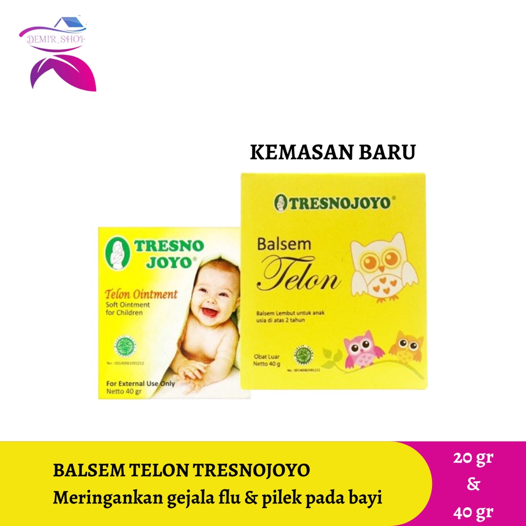 Balsem Telon Tresno Joyo Untuk Bayi