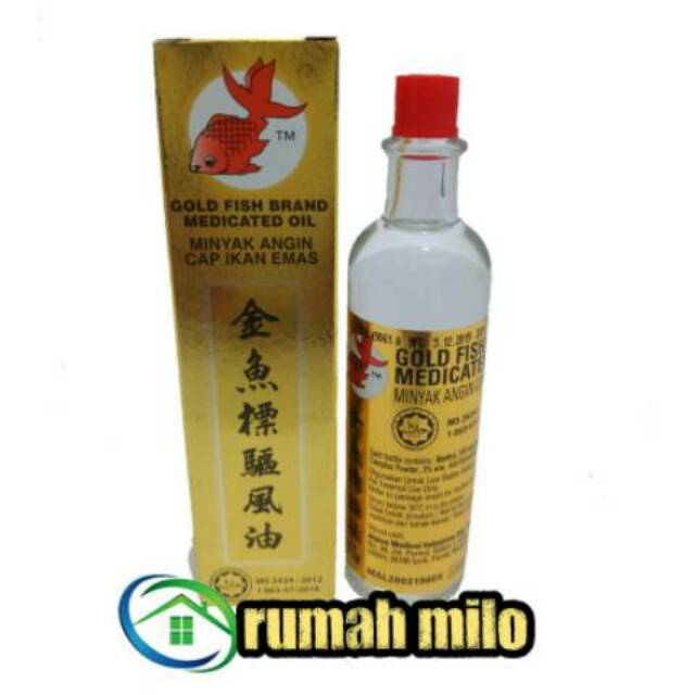 MINYAK ANGIN CAP IKAN MAS MALAYSIA