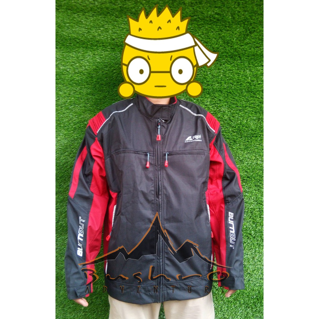 Jaket Motor AREI - Jaket Touring REI Burn Out