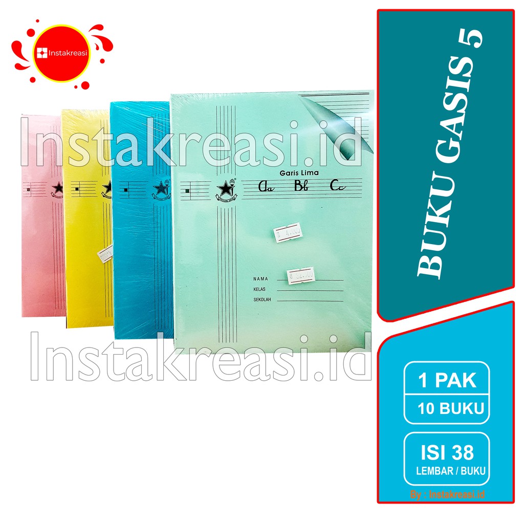 

BUKU TULIS GARIS 5 BINTANG OBOR