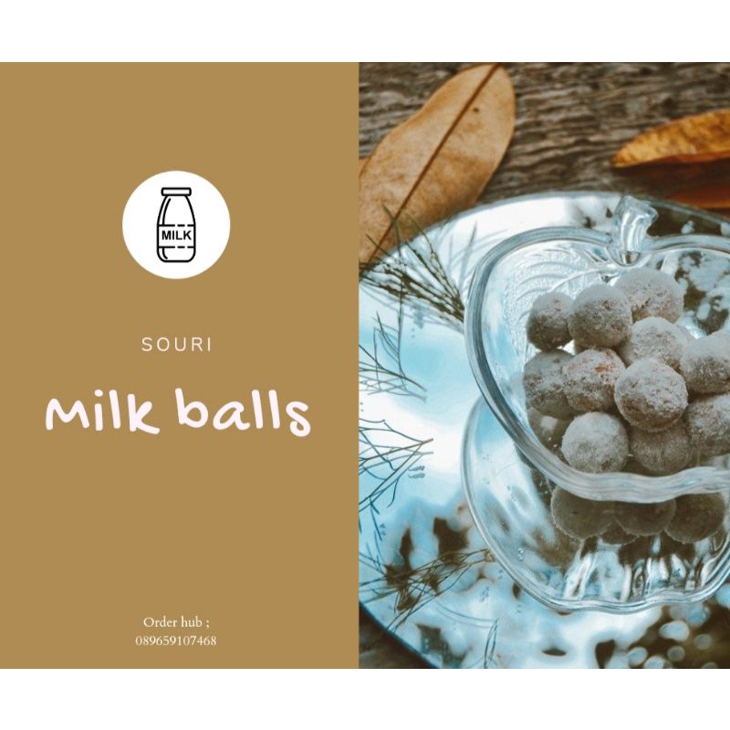 

Bola Susu (Milk Balls)