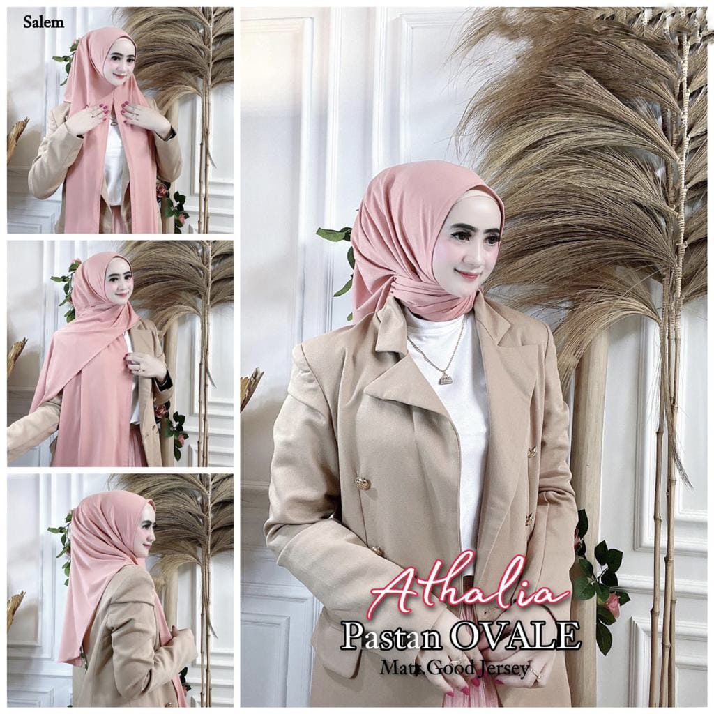 Jilbab Instan PASHMINA OVAL Malaya