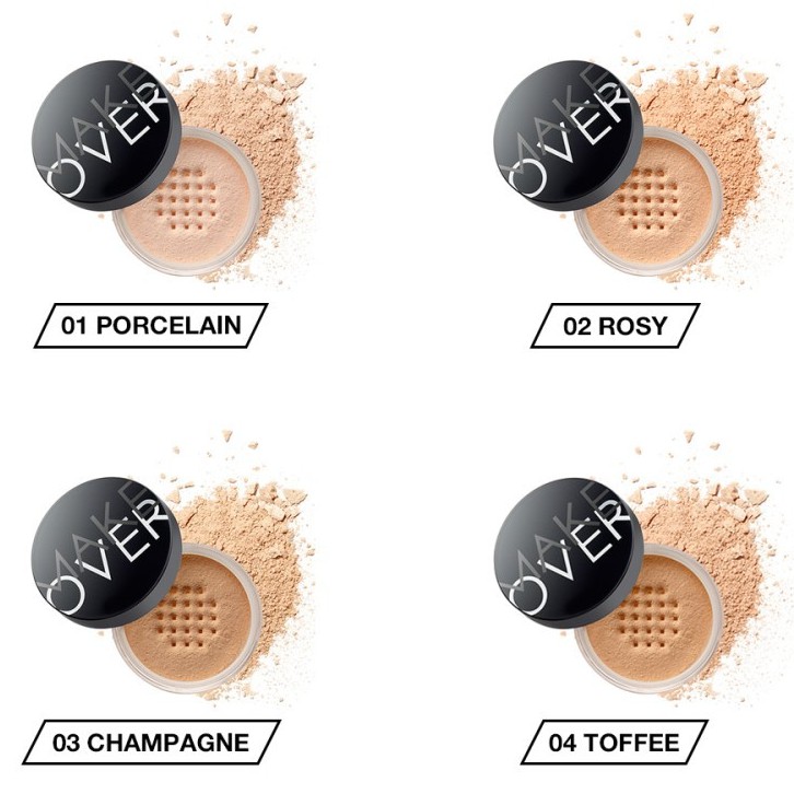 ★ BB ★ MAKE OVER Silky Smooth Translucent Powder (35 Gr) - Makeover Bedak Tabur