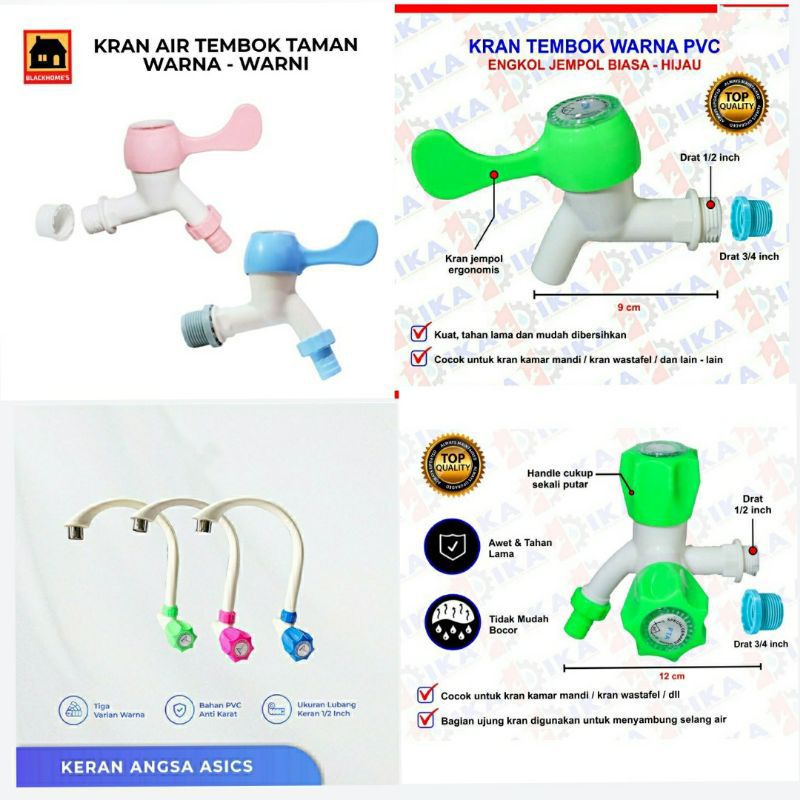 KERAN , KRAN  , AIR  PVC , Pompa Air  , KRAN PLASTIK PVC , PLASTIK MURAH   ,  KRAN MAHKOTA &amp; ENGKOL , KRAN CABANG, KRAN ANGSA