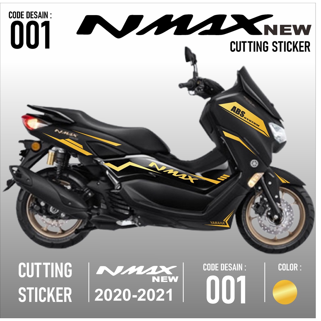 Cutting Sticker Nmax New - Aksesoris Motor Skotlet Sticker Striping Lis Variasi Cutting Sticker Yama