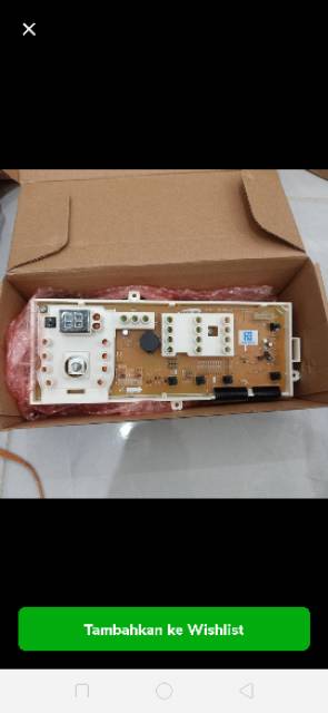 Modul pcb mesin cuci Samsung front loading WF0702NCE (DC91-0546 )