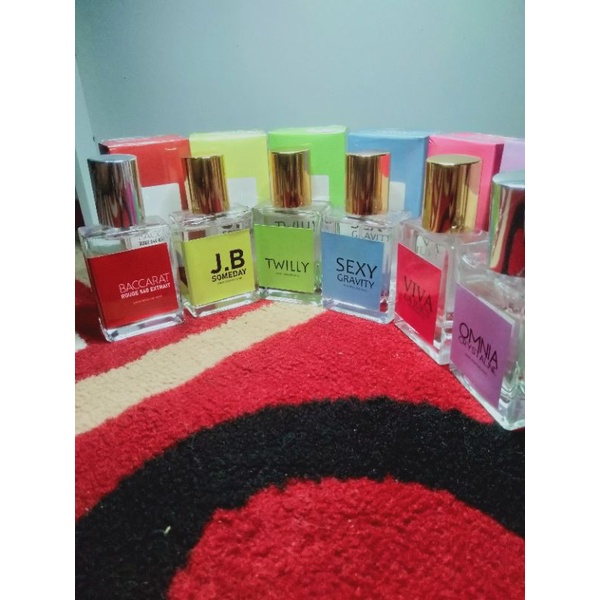 Parfum wanita original 30ml |bacarat soft rose Viva LAJUCY JB.someday twilly sex gravity marry me Om