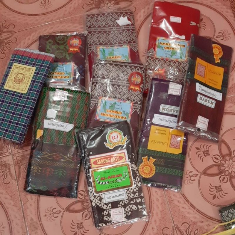 SARUNG KATUN PRINTING ETNIK BATAK SIBOLANG TOBUTOBU GORGA TUMTUMAN BATIK
