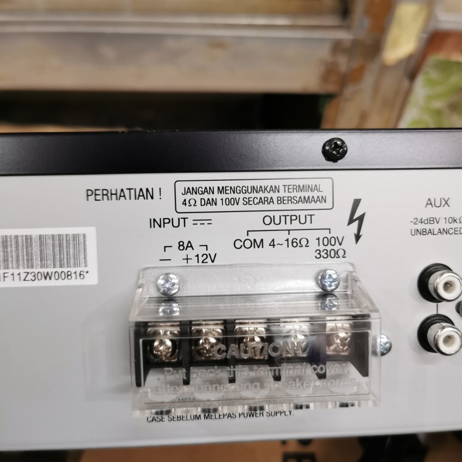 (NON COD) Amplifier TOA ZA 230 w 30watt Ampli Masjid