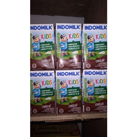 

susu indomilk kids 115ml coklat stroberry