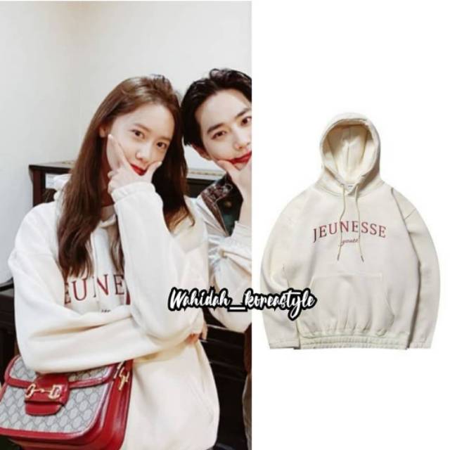 Jaket Hoodie Yoona SNSD/Girls Generations "Jeunesse Youth" Baju Idol Kpop Fashion