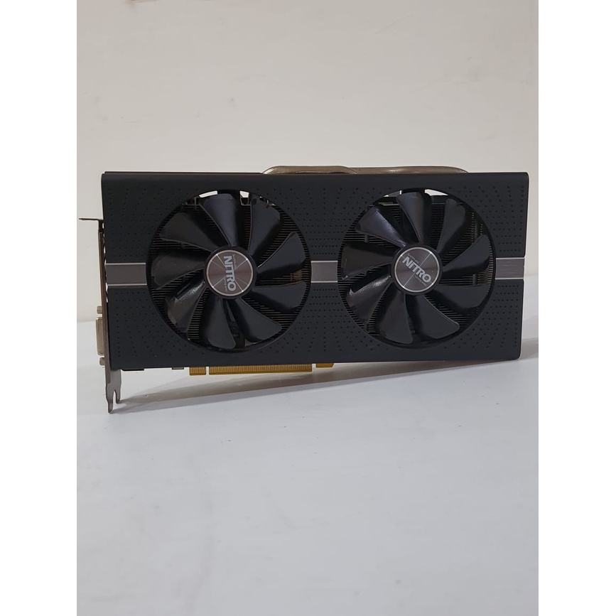 VGA RX 570 4GB GDDR5 NITRO RADEON RX-570 SAPPHIRE Bekas Pemakaian Kantor 95% Mulus dan Bagus ada Dus