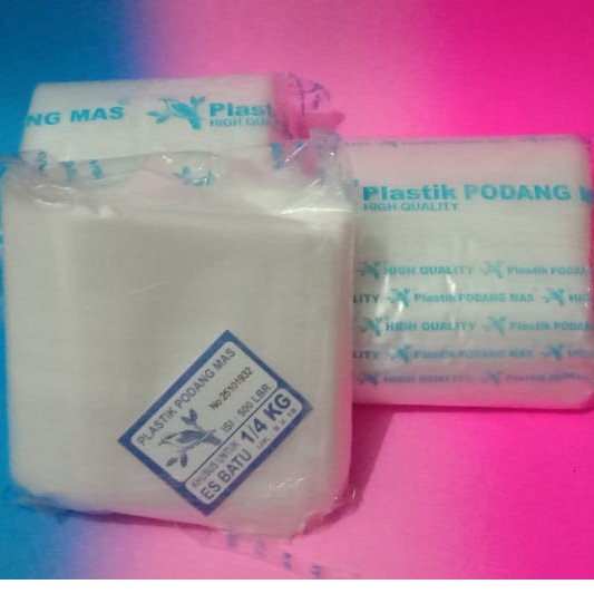 PALING DICARI!!! ( PE - PODANG ) PLASTIK SERBAGUNA PE PODANG Ukuran 1/4 kg