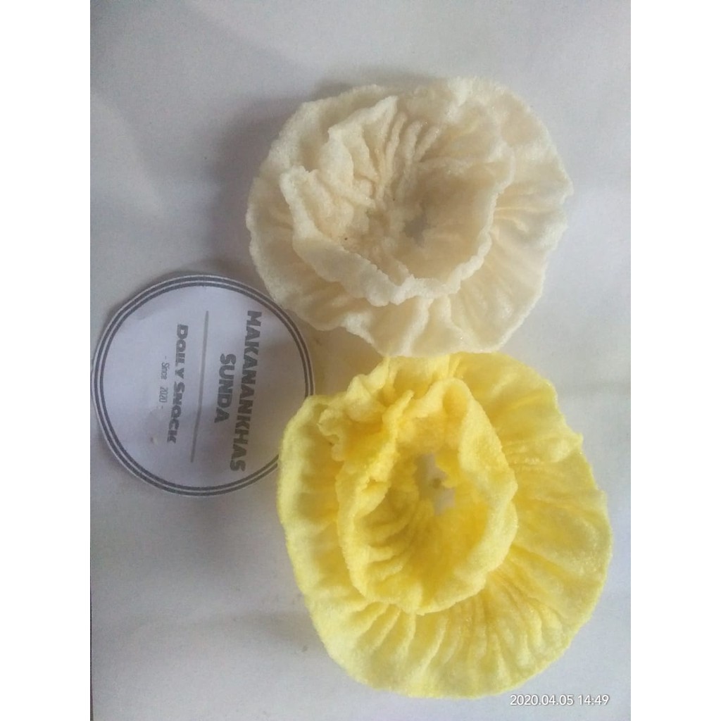

250 gr kerupuk mentah/ kerpuk parered/krupuk dapros