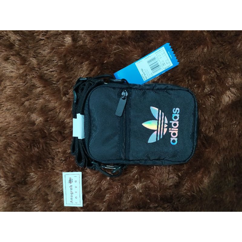 Sling Bag Adidas Trefoil Black Hologram