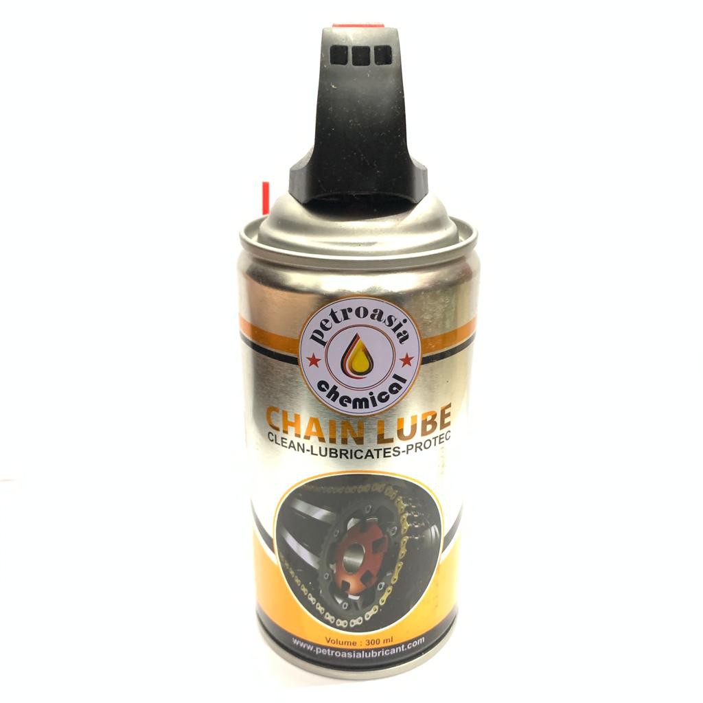 CHAIN LUBE CHAINLUBE 300ML PELUMAS RANTAI SEPEDA MOTOR PETROASIA