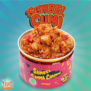 Eat Sambel -  Cumi Ciamik / Sambal Rumahan / Sambel Enak (Best Seller)  Rp30,000